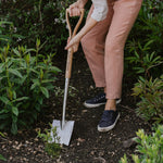 Garden Life Digging Spade, 40% Lighter, Ash Handle, Stainless Steel Head