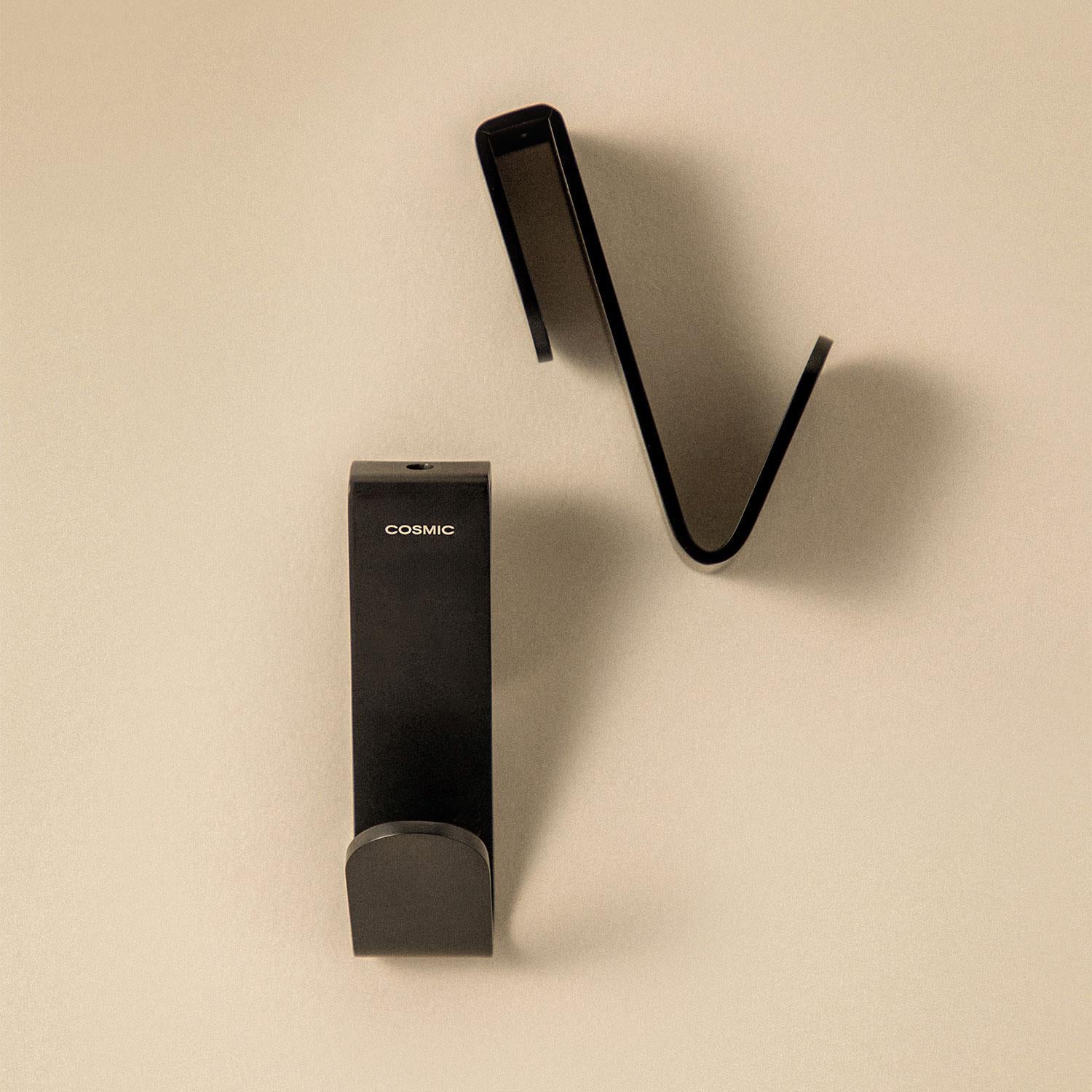 Towel Hook, Robe Hook Coat Hook 2 Pcs Matt Black, Architect S+ Collection