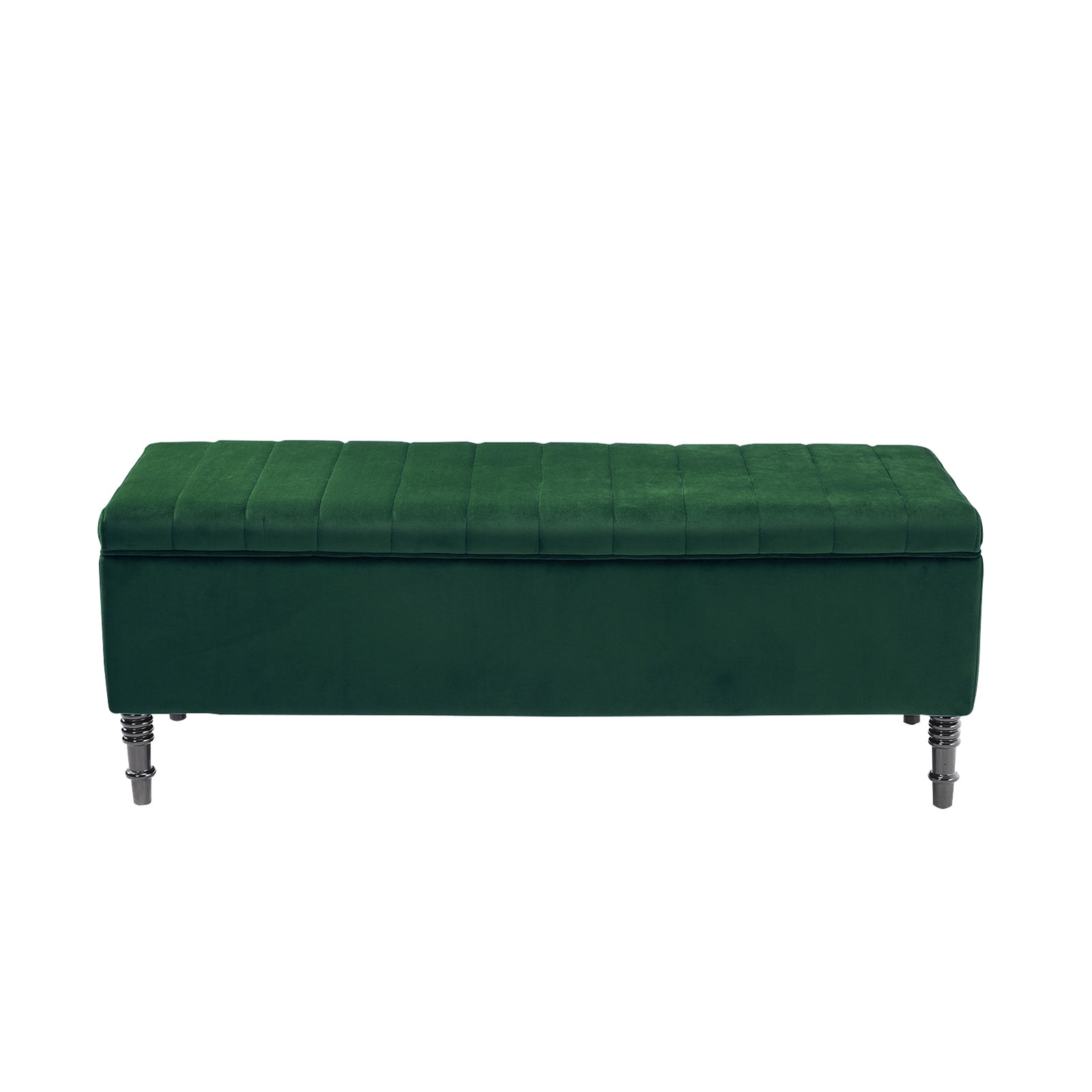 Breeins Fleece Upholstered Storage Bench