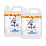 Fabric Conditioner Pure Xxl Mega Pack 160 Washes, 2 Pack