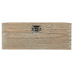 Oak Effect Wooden Box | Small | Brown