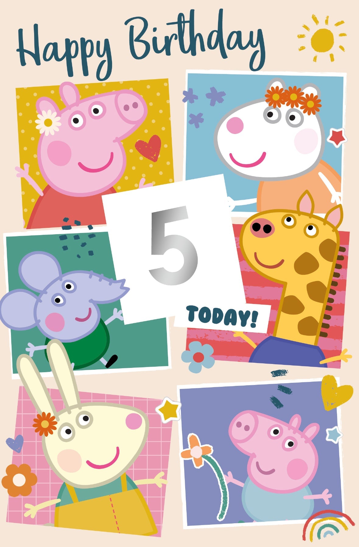 Age Sticker Birthday Card Official Product