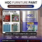 HQC Paint Furniture Paint - Quick Dry, Durable & Scratch Resistant