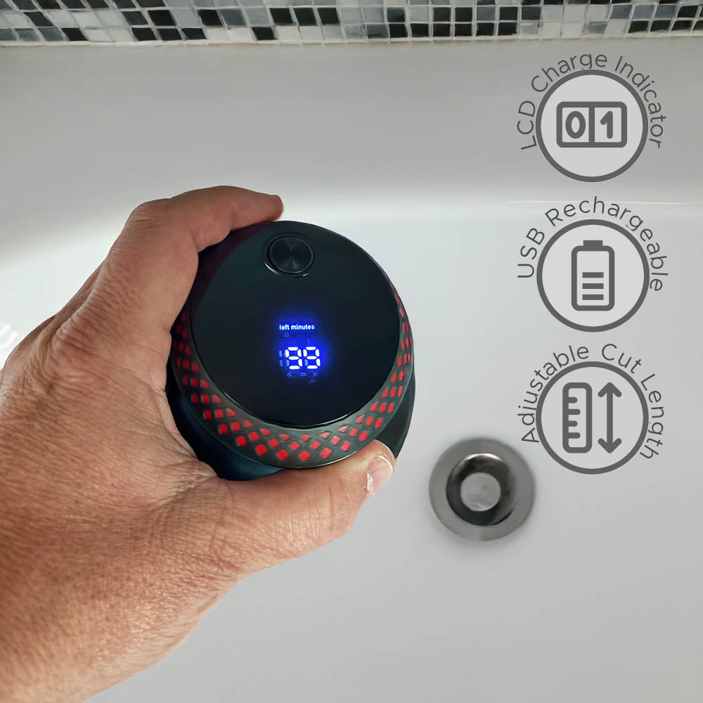 Home Barber Trimmer, 5 Cutting Guides, Rechargeable