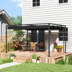 4x3(m) Metal Pergola Gazebo Patio Sunshelter Retractable