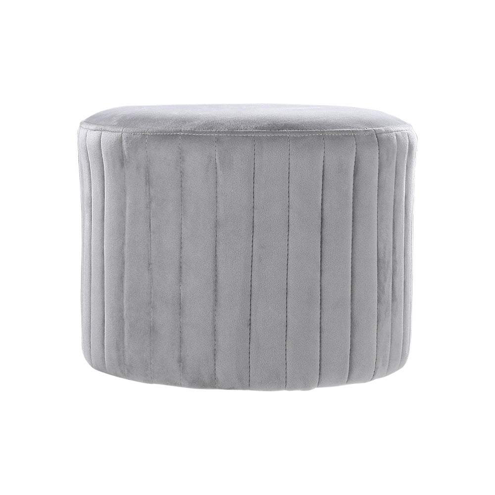 Round Velvet Stool Chair Dressing Table Ottoman