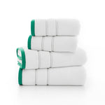 Delamere 100% Cotton Zero Twist Towels – Ultra-soft 600gsm Luxury | Bath Towel | Green