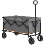 160l Festival Trolley, Heavy Duty With Tailgate | Gray