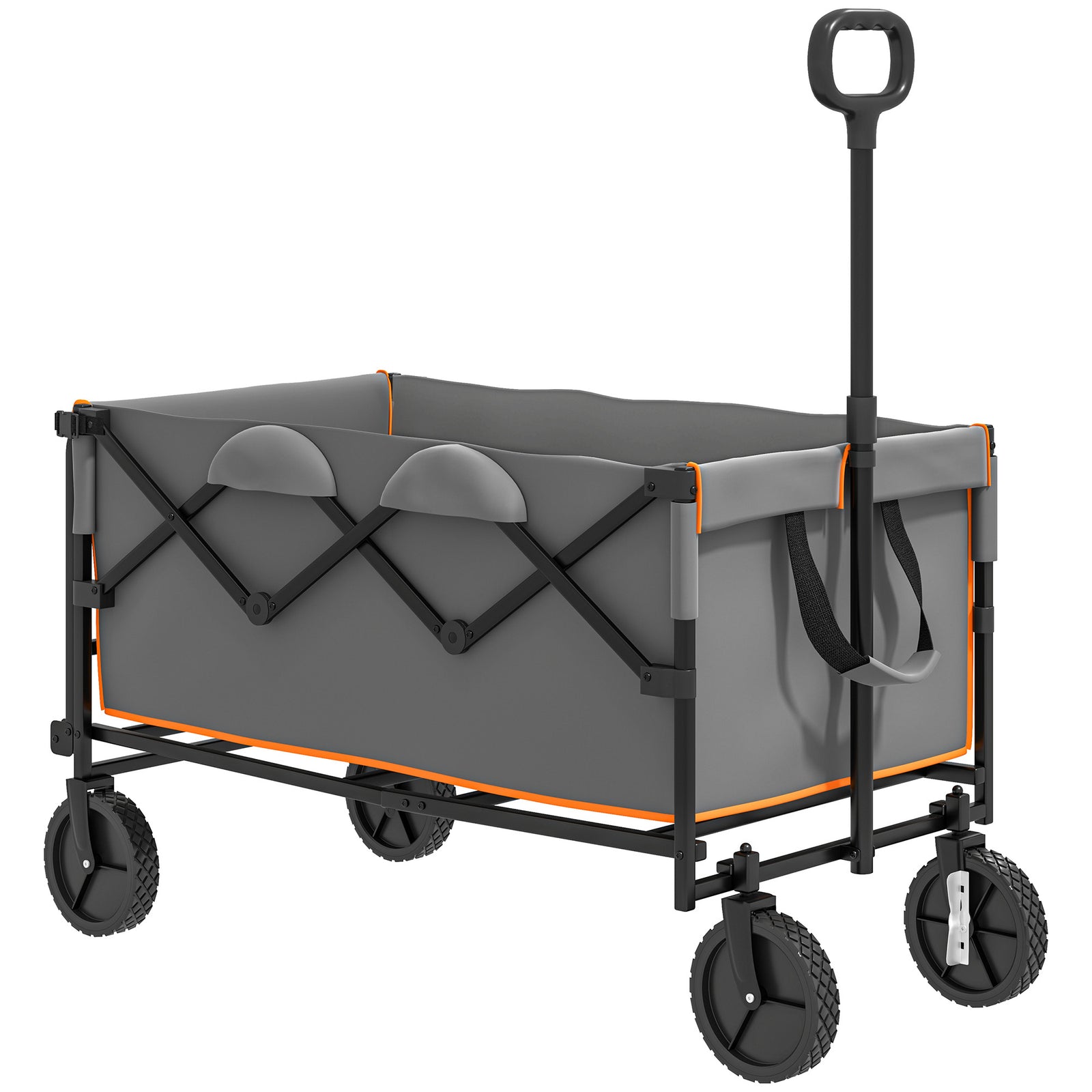 160l Festival Trolley, Heavy Duty With Tailgate | Gray