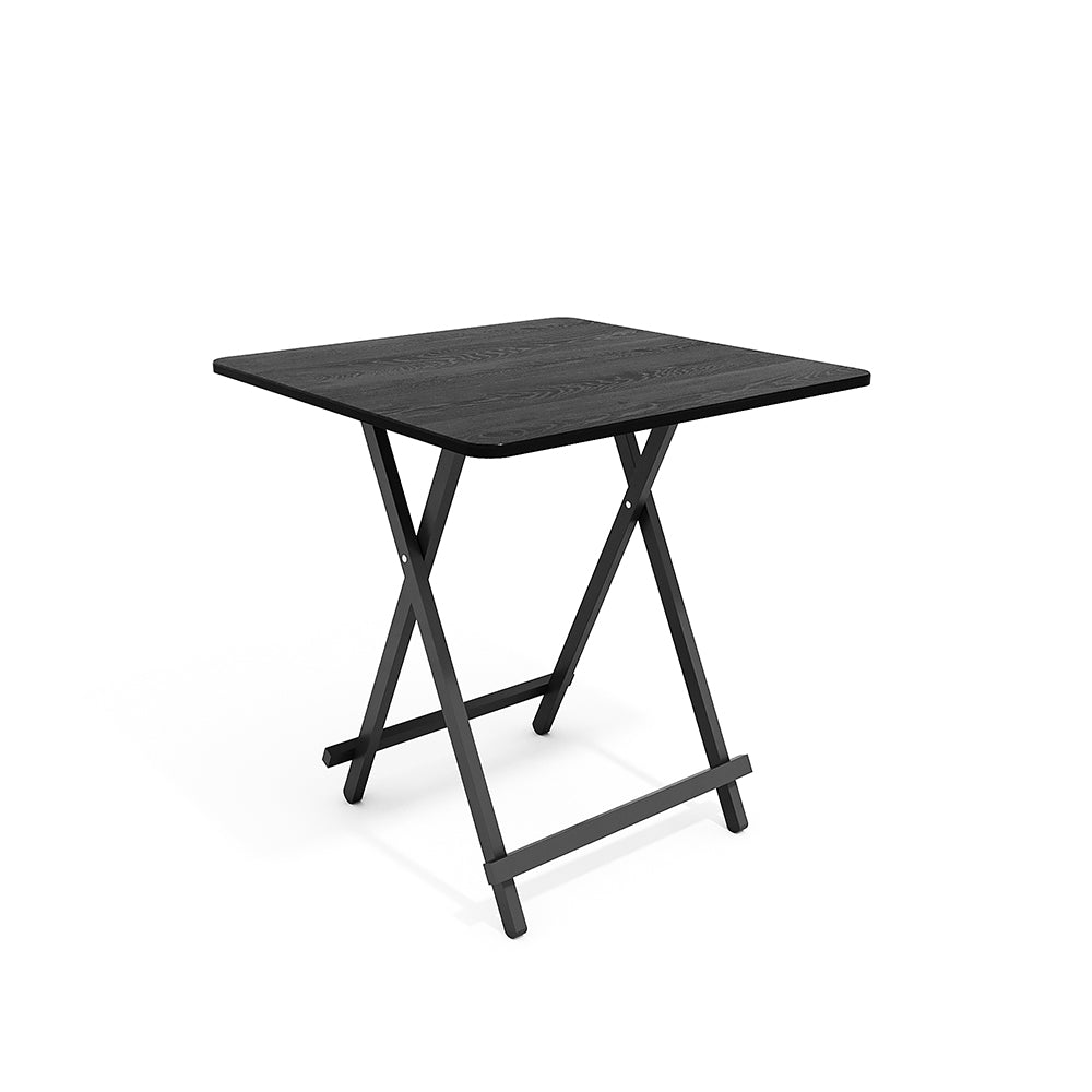 Folding Wooden Dining Table | 70cm x 70cm | Black