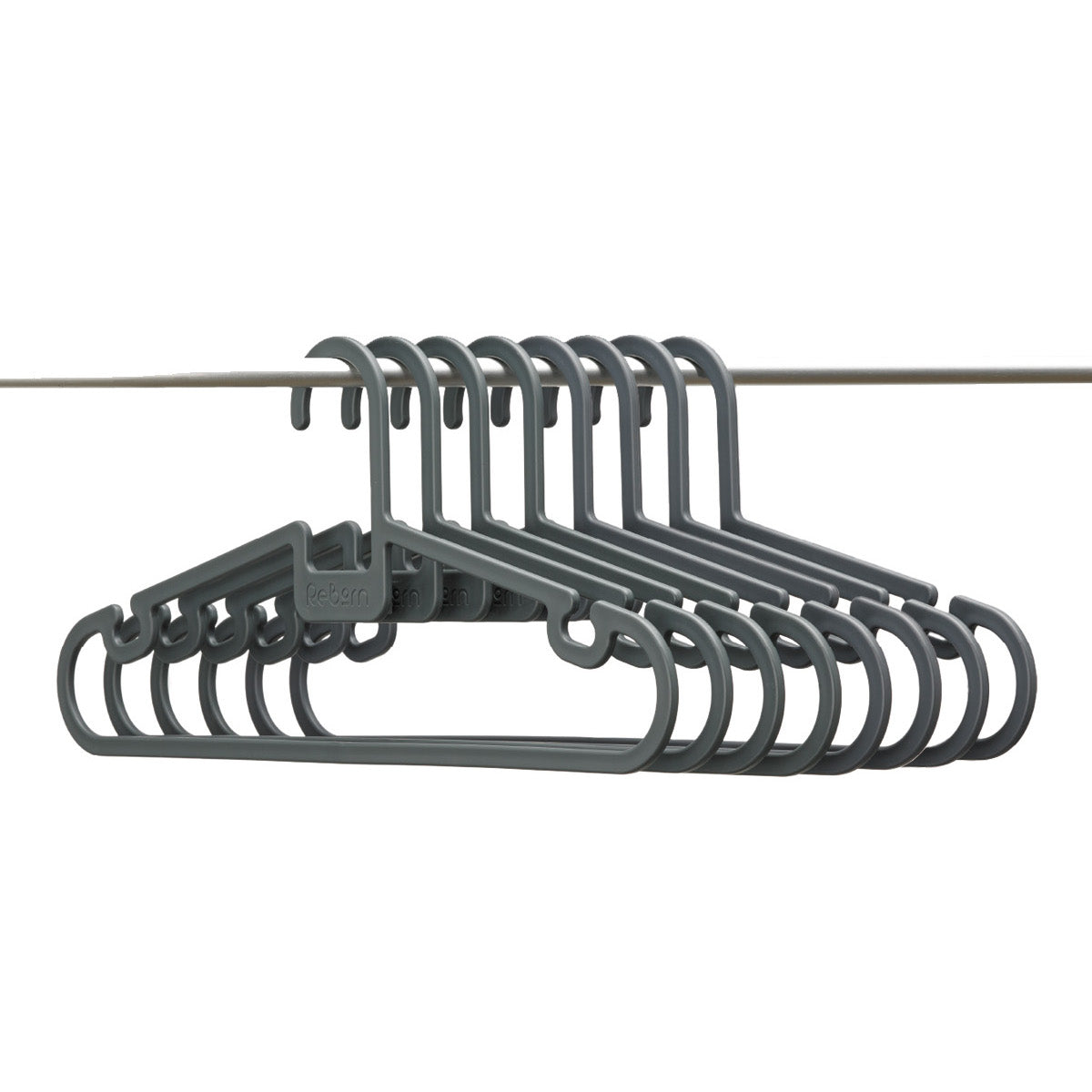 (again) Hangers [pack Of 8] - Clothing Wardrobe Storage - Made in the UK