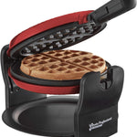 Rotary Waffle Maker | Red