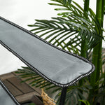 Foldable Camping Chair W/ Footrest, Adjustable Backrest, Bag