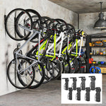 8 Pack Bike Rack, Wall Mounted Bike Hooks For Garage