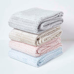 Mora Faux Fur Velvet Throw | 200cm x 230cm | Pink