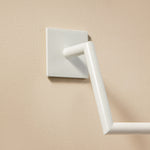 Architect Sp Double Bar Towel Rack, Matte Black, Minimalist Style