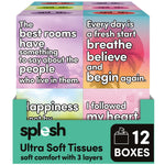 Ultra Soft Tissues, 12 Cube Boxes (672 Total) Bulk Pack