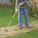 Garden_Gear Telescopic 3-in-1 Steel Brush & Weed Scraper