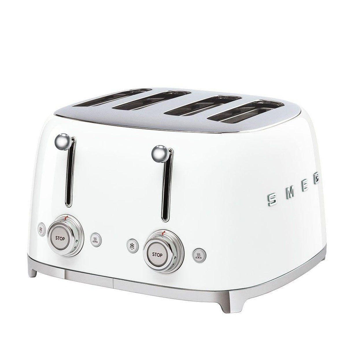 Klf05 & Tsf03 50's Style Mini Kettle & 4-slice Toaster Set | White