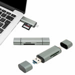 Type C/ Micro Usb Card Reader - Space Grey