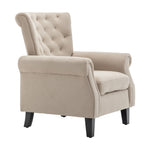 Modern Tufted Wingback Accent Chair Armchair