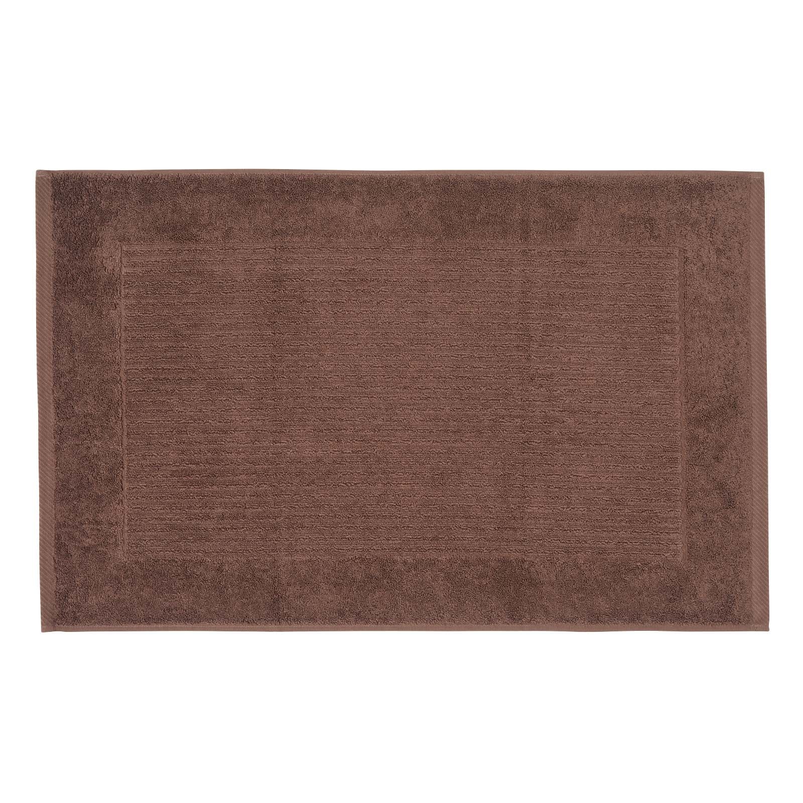 Imperial Plain Turkish Cotton Bath Mat | 50 x 80cm | Chocolate