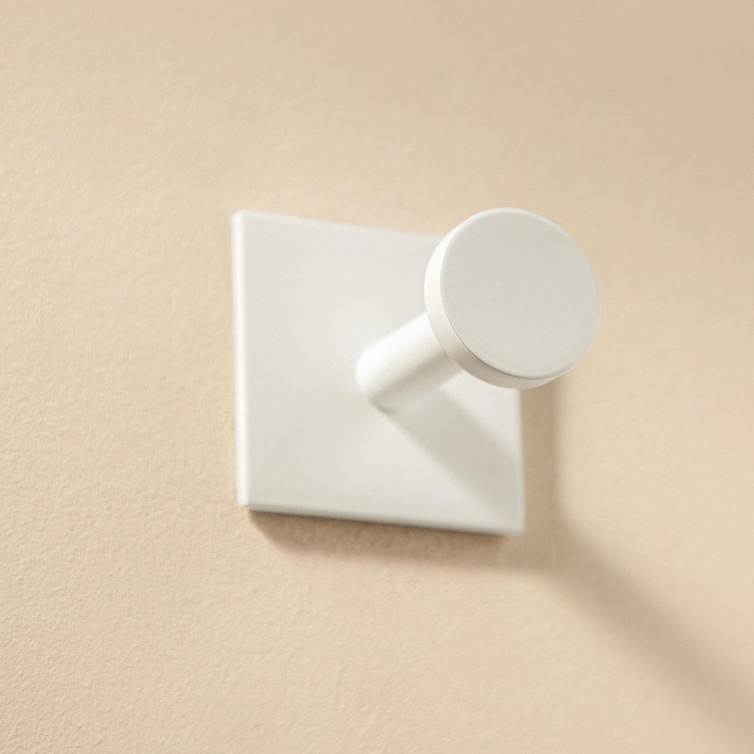Towel Hook, Robe Hook, Coat Hook, Self-adhesive, Black, Stick Collection