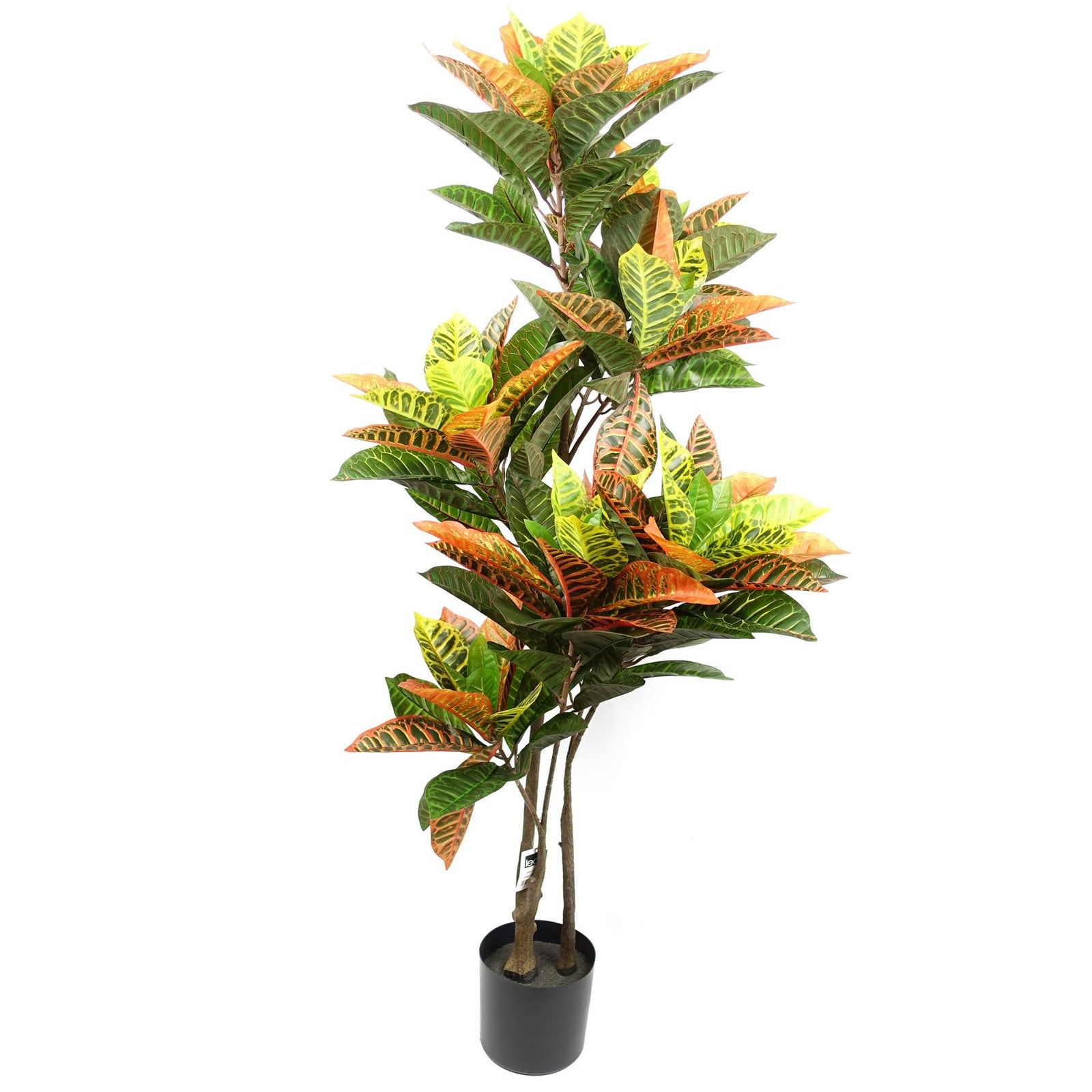 140cm Artificial Codiaeum Tree With 179 Leaves
