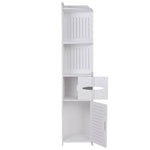 Bathroom Corner Storage Cabinet Standing Shelf