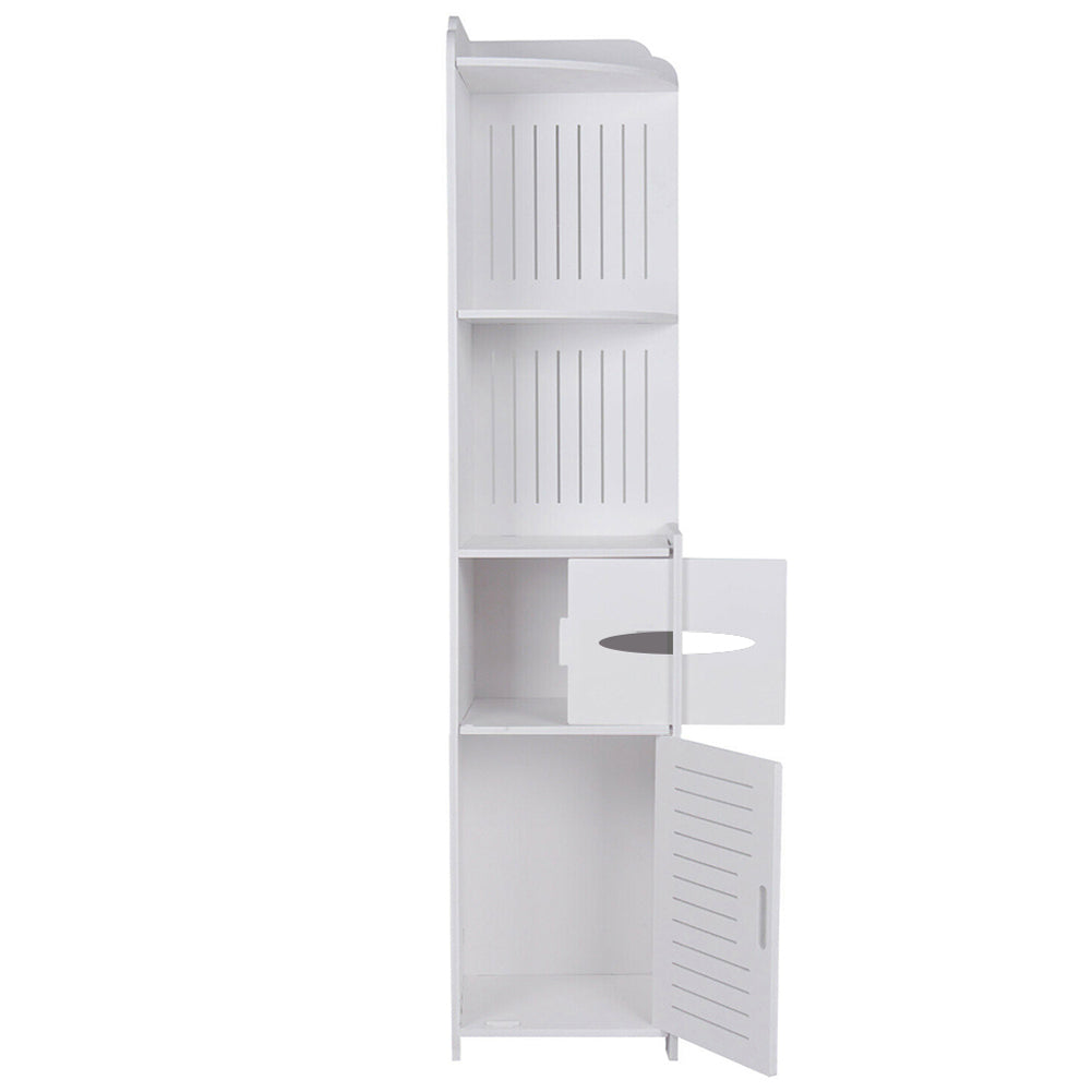 Bathroom Corner Storage Cabinet Standing Shelf