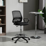 Draughtsman Tall Office Chair Swivel | Black