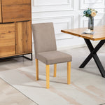 Almont Fabric Dining Chairs - Set Of 2 | Brown