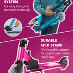 Deluxe 2 Wheel Scooter | Fuchsia