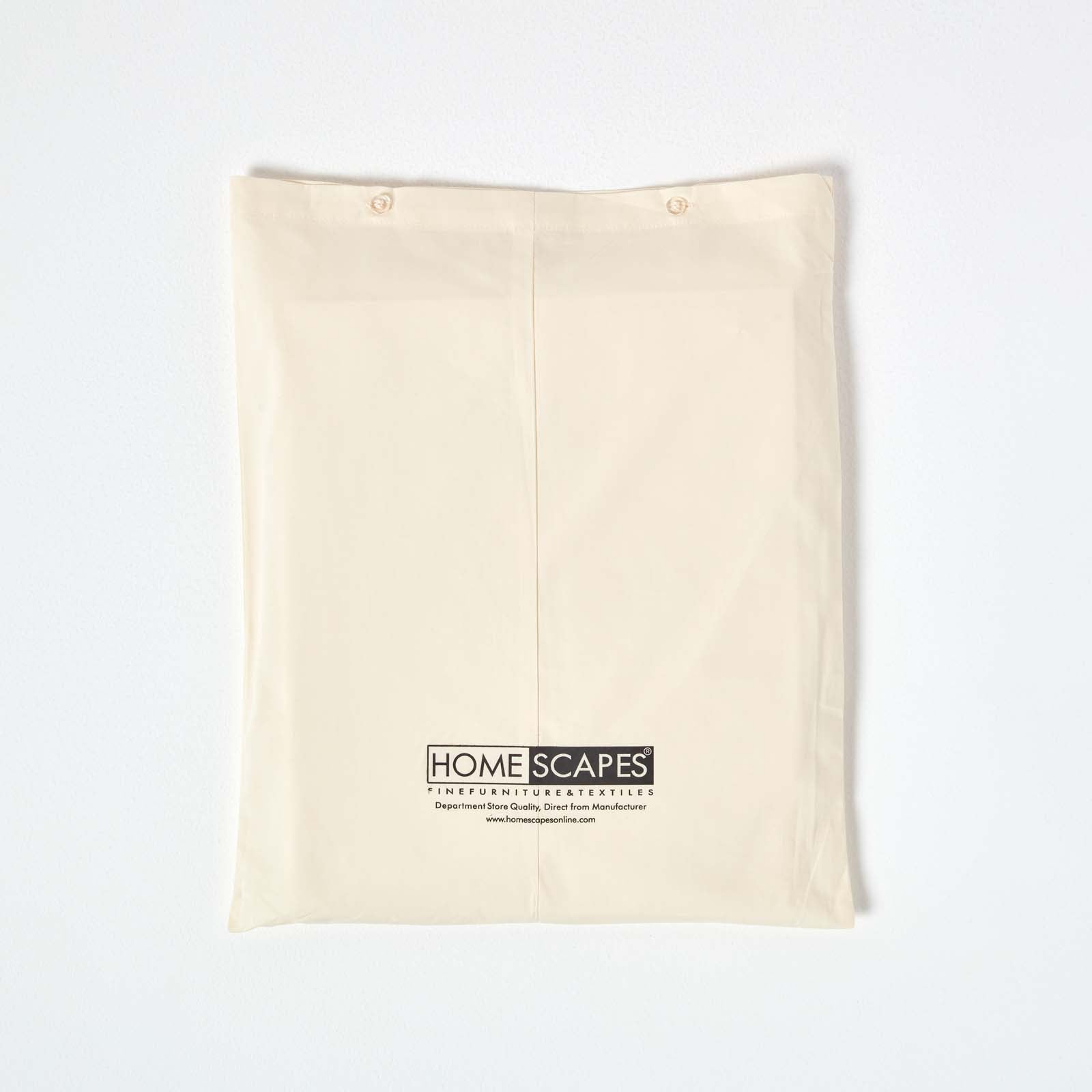 Egyptian Cotton Deep Fitted Sheet 200 Tc | King | Cream