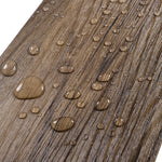 Pvc Wooden Self-adhesive Laminate Flooring Planks For Home Decor | Dark Brown