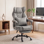 Big And Tall Office Chair With Lumbar Support | Grey