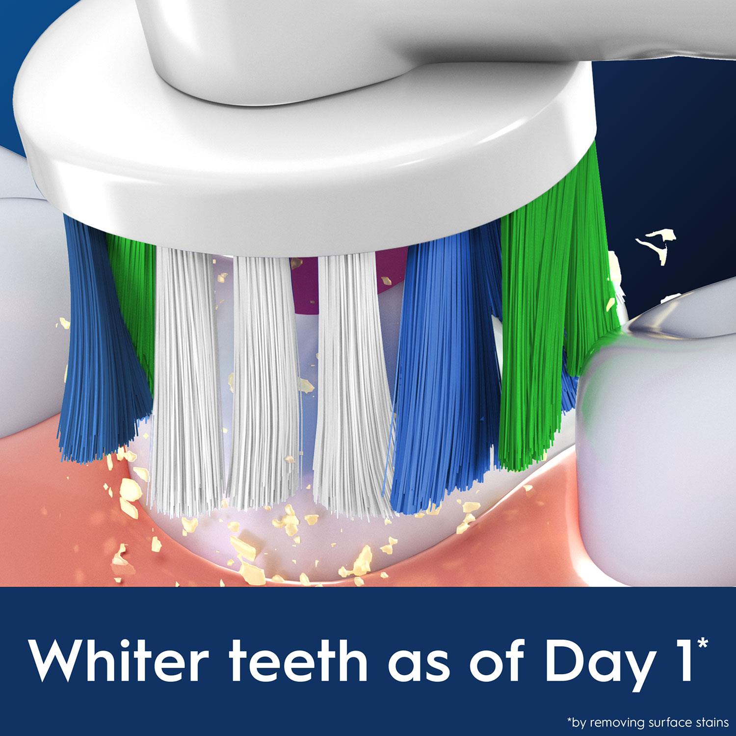 3d White X-filaments Power Toothbrush Refill Replacement Heads, Pack Of 4