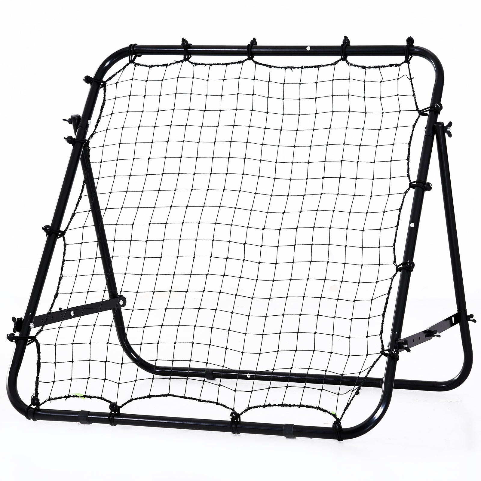 Rebounder Net Practise Football Kickback Target Goal | Black