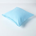 Cotton Plain Cushion Cover | 45cm x 45cm | Blue