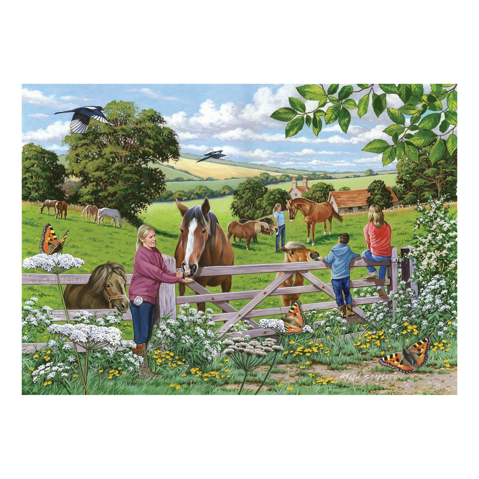 Sugar Lumps Jigsaw - Big 250 Piece Jigsaw Puzzle For Adults & Kids, With Extra Large Pieces
