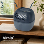 Reusable 1000ml Dehumidifier With 2 Calcium Chloride Refill Tabs | Navy Blue