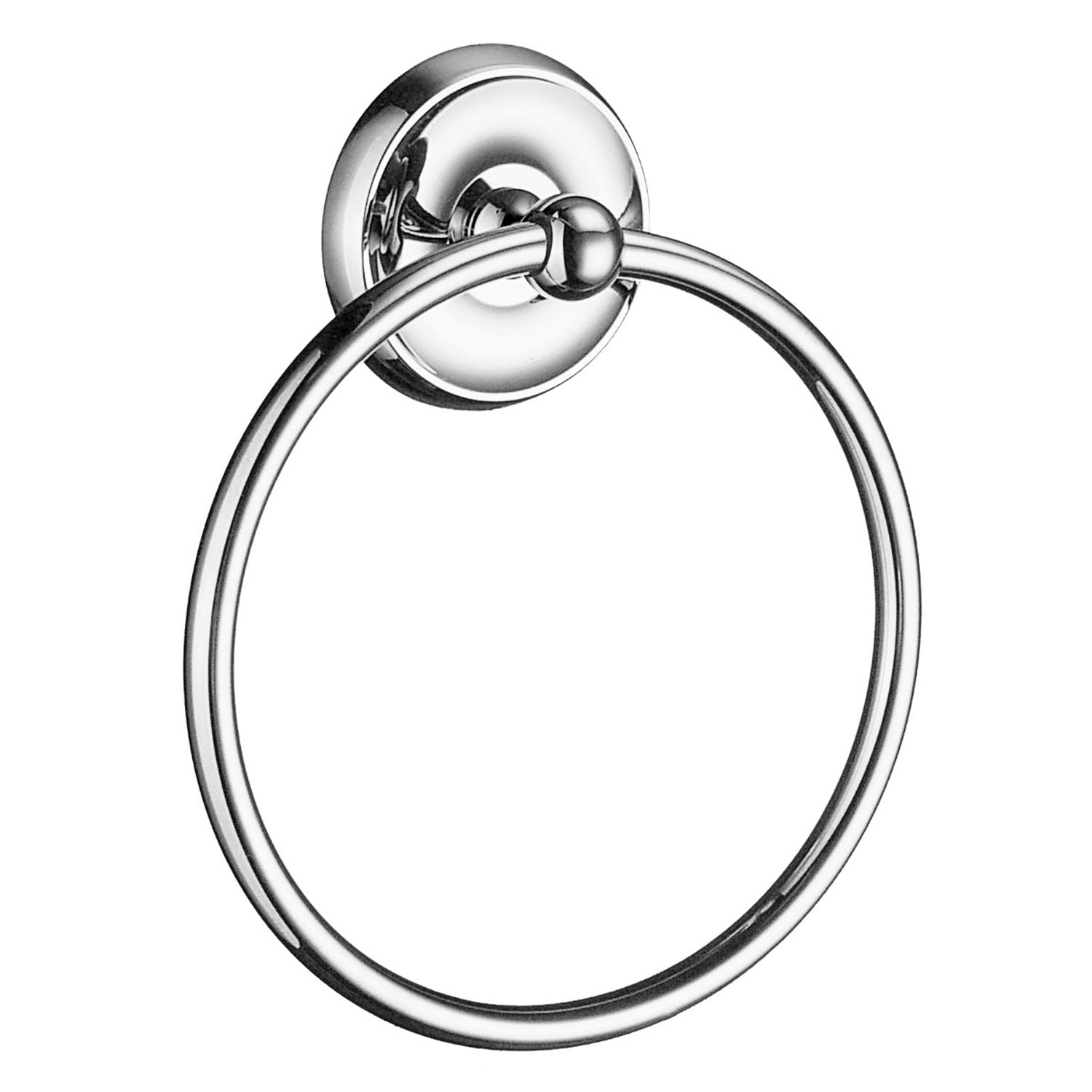 Towel Ring Wall Mounted Bathroom Storage Non Rust Brass | Polished Chrome
