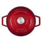 Cooks Professional 5 Piece Cast Iron Casserole Dish, Frying Pan & Skillet Set