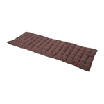 Outdoor Bench Cushion For 2 & 3 Seater Garden Seat Pad For Furniture, Kitchen, Dining & Indoor Use | 3 | Chocolate