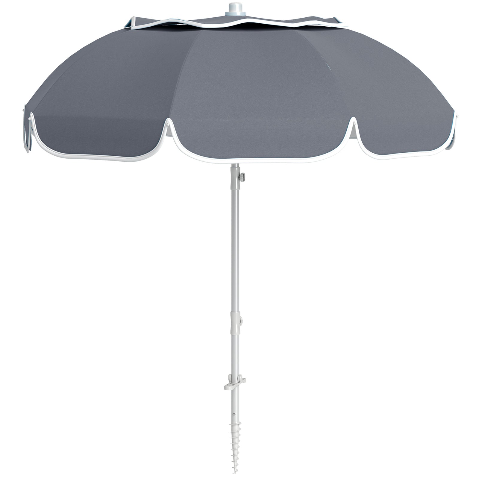 Beach Umbrella, Portable With Sand Anchor