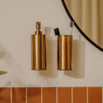 Toilet Brush & Holder 6,2cm, Gold Anti-corrosion, Architect S+ Collection