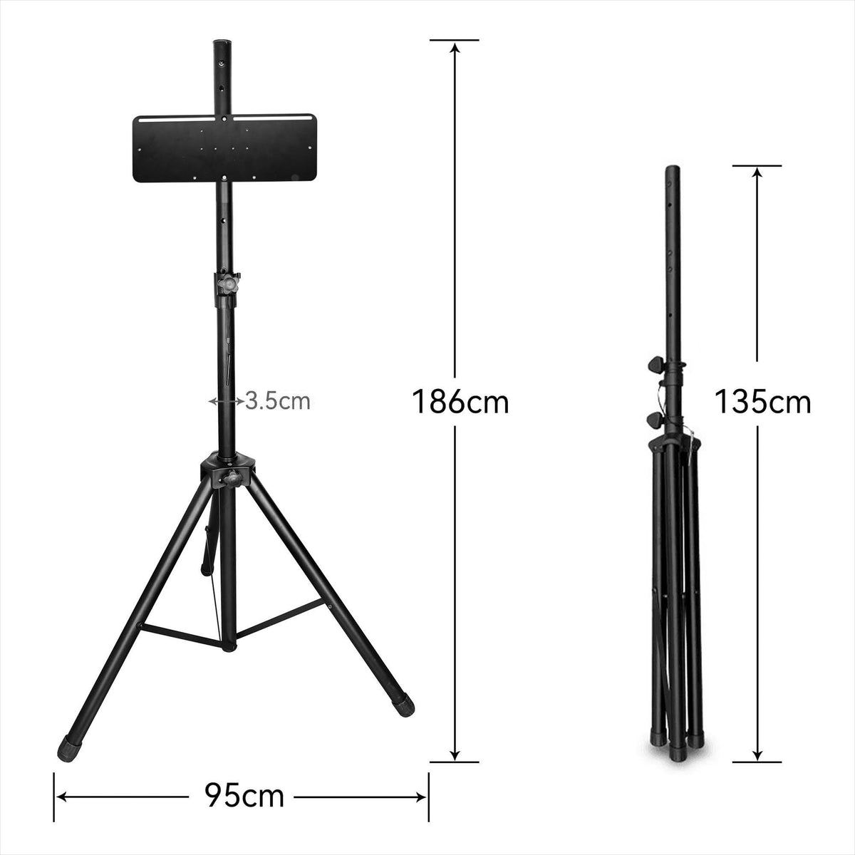 Hybrid Darts Stand | One Size | Black
