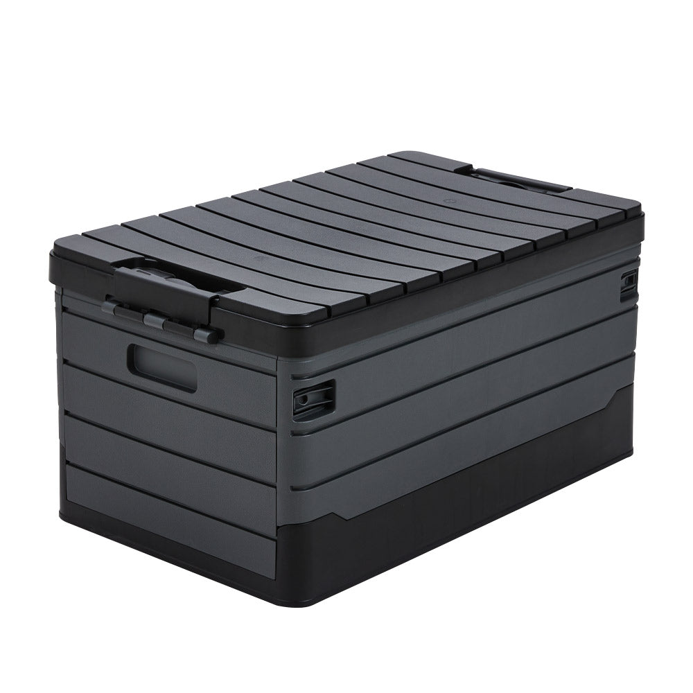 Foldable Camping Storage Box | 35l | Black