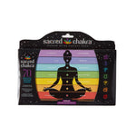 HOMESCAPES Chakra Incense Sticks Gift Set Wooden