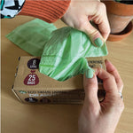 Compostable Drawstring Bin Bags  8 Litre (25 Bags)